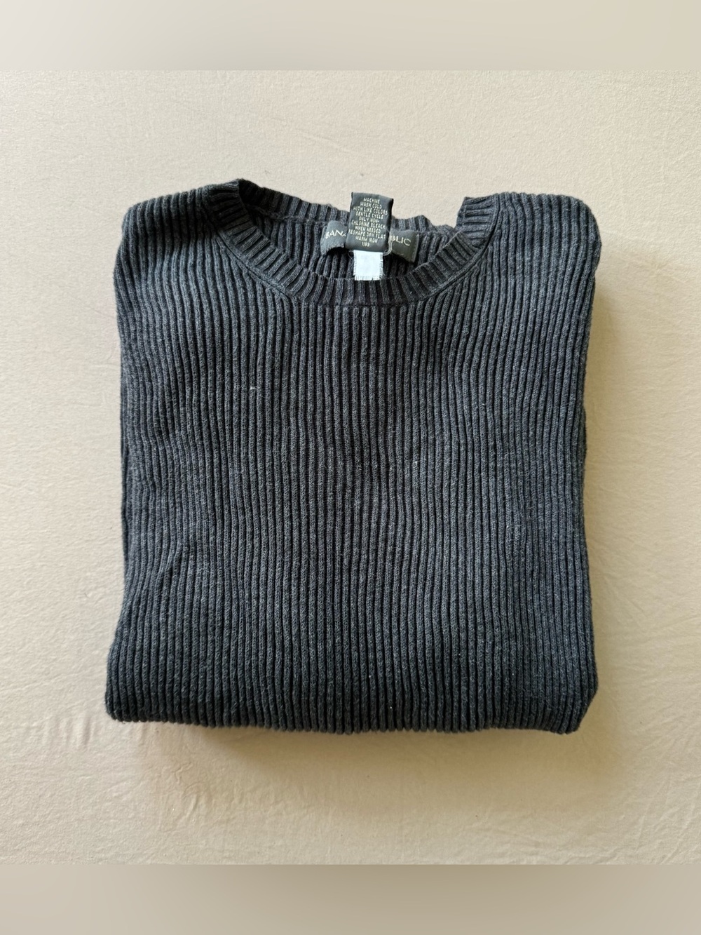 Vintage Banana Republic Ribbed Fisherman Style Sweater